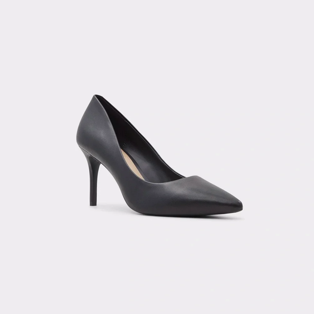 ALDO Shoes stiletto pump heels in black, size 6.5 - Picture 4 of 8